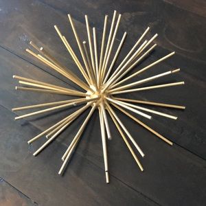 Gold Starburst Decor